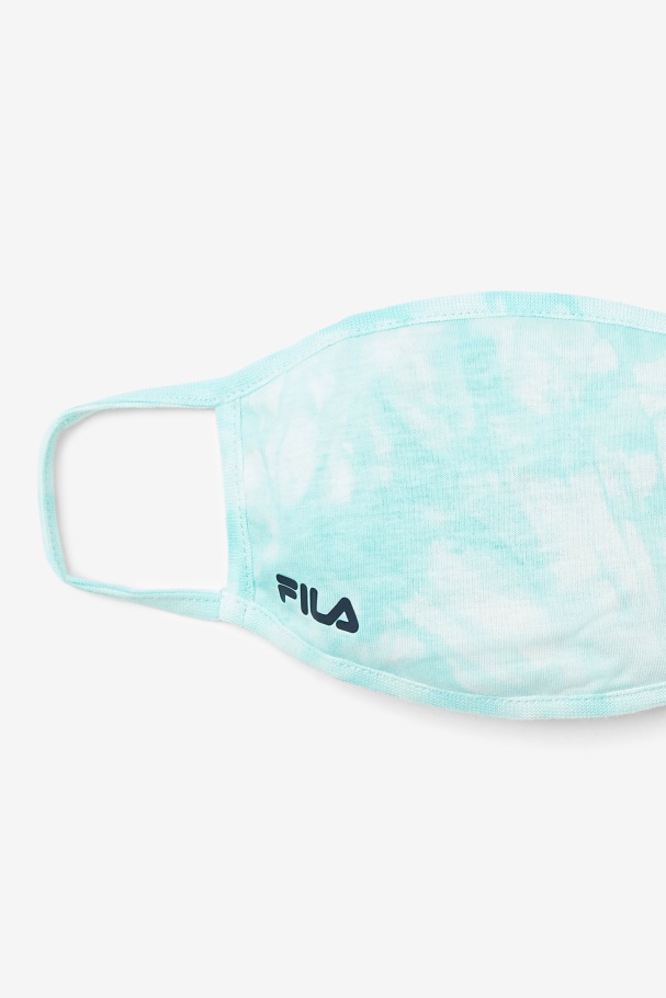 Tie Dye Azul Aqua Máscara Facial Tie Dye Azul Aqua Fila