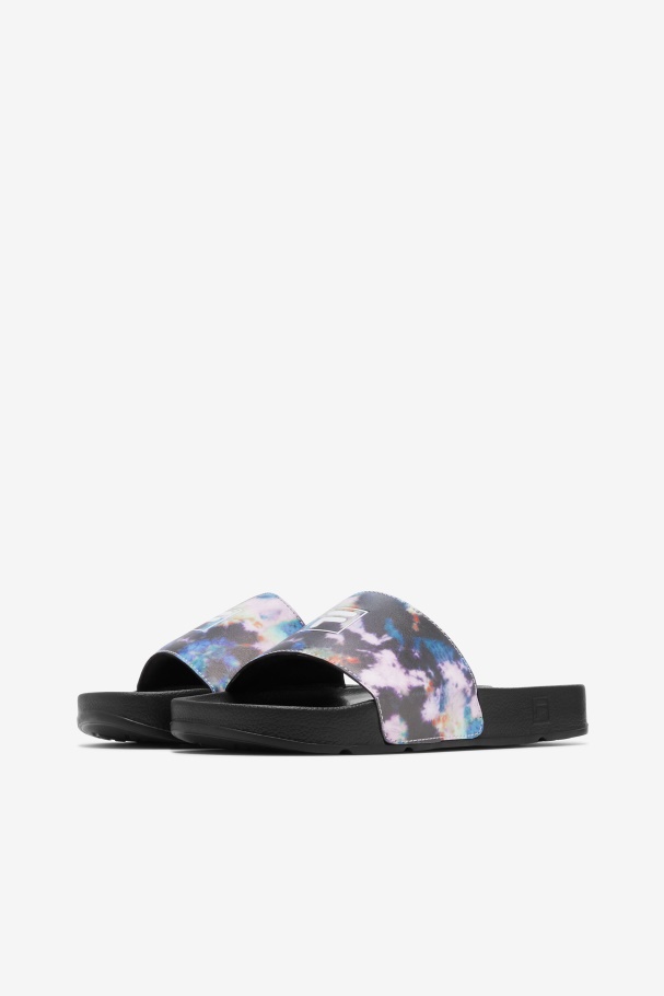 Tintura De Gravata Feminina Drifter Fila Multi/preta/branca