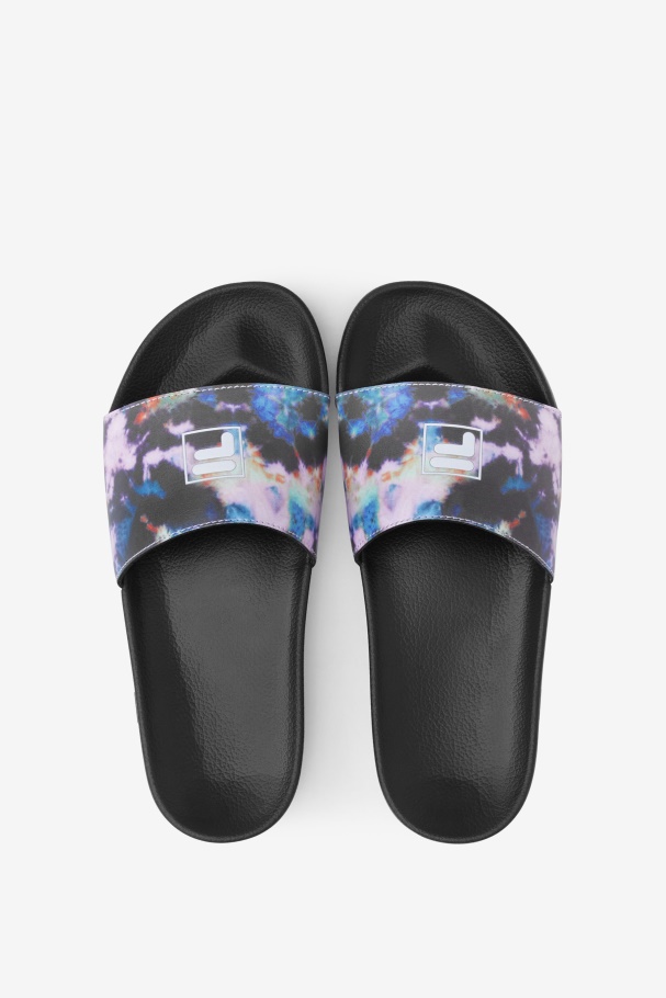 Tintura De Gravata Feminina Drifter Fila Multi/preta/branca