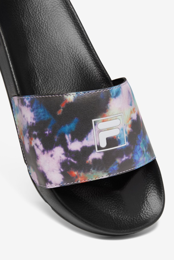 Tintura De Gravata Feminina Drifter Fila Multi/preta/branca