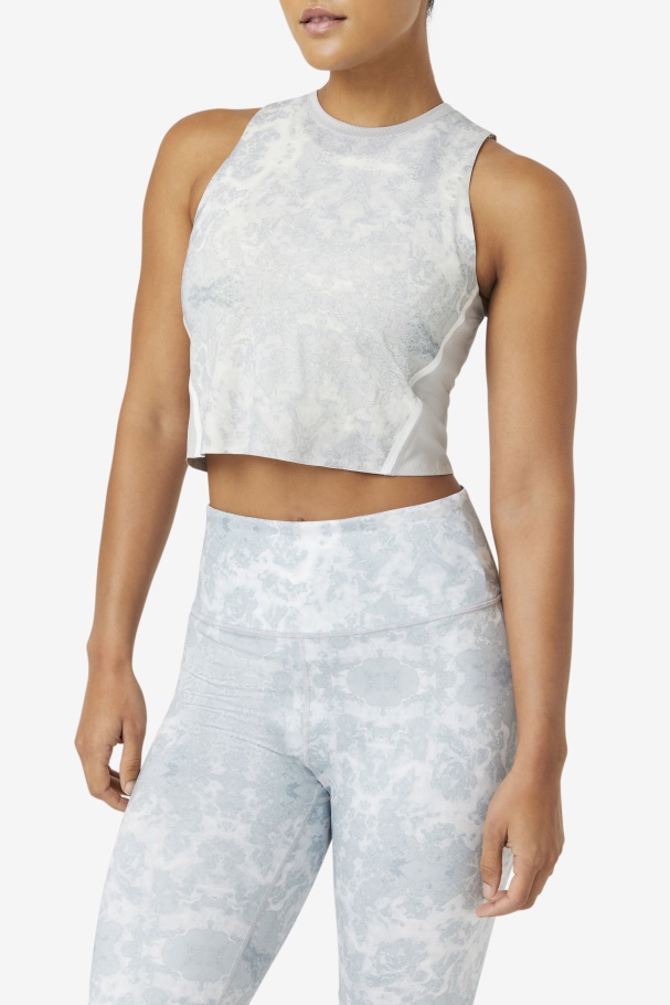 Top Cropped Atlético Fila Highrise/white Uplift