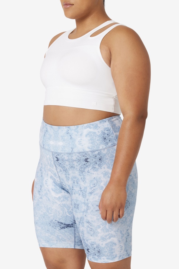 Top De Sutiã Top Fila Com Fatias Uplift Branco