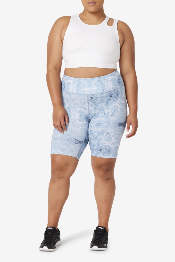 Top De Sutiã Top Fila Com Fatias Uplift Branco