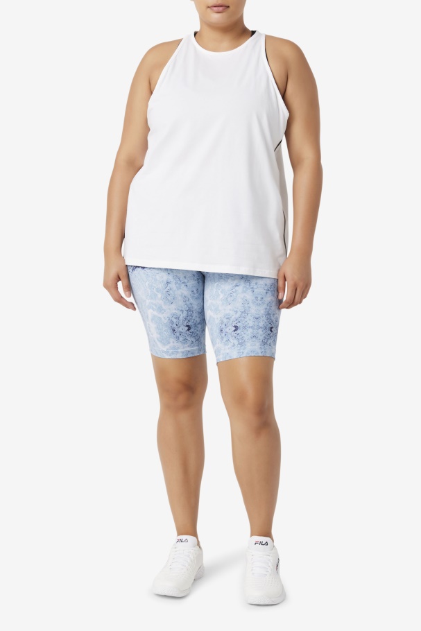 Top Solto Branco/branco Urze/preto Fila Fi-lux