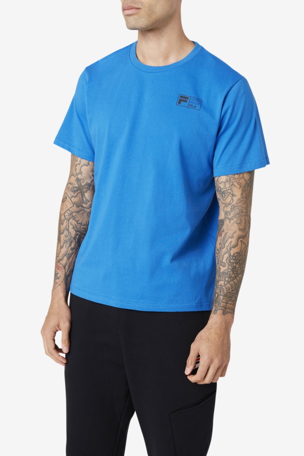 Track Tee Fila Azul/branco