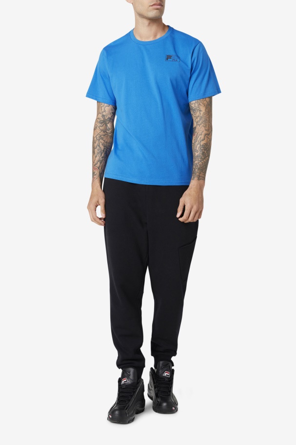 Track Tee Fila Azul/branco