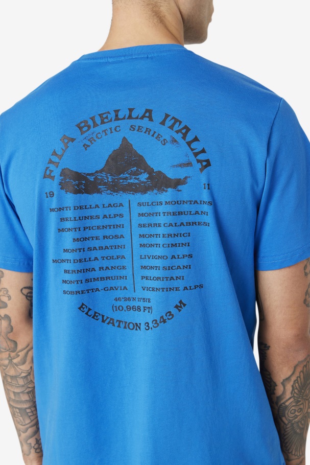 Track Tee Fila Azul/branco