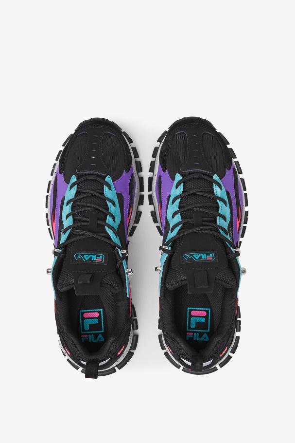 Traçador De Raios Masculino Fila Preto/cerâmico/branco Tr 2