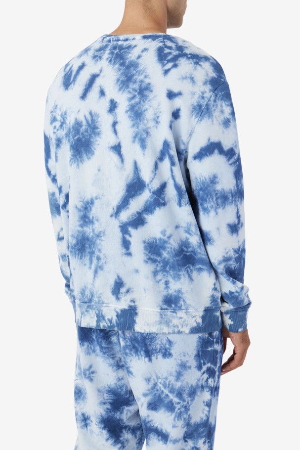 Tripulação Majólica Azul/pedra Fila Uplee