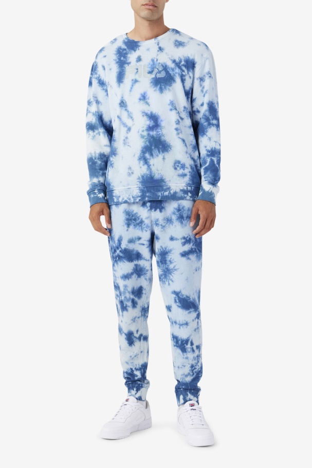 Tripulação Majólica Azul/pedra Fila Uplee