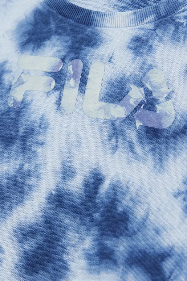 Tripulação Majólica Azul/pedra Fila Uplee