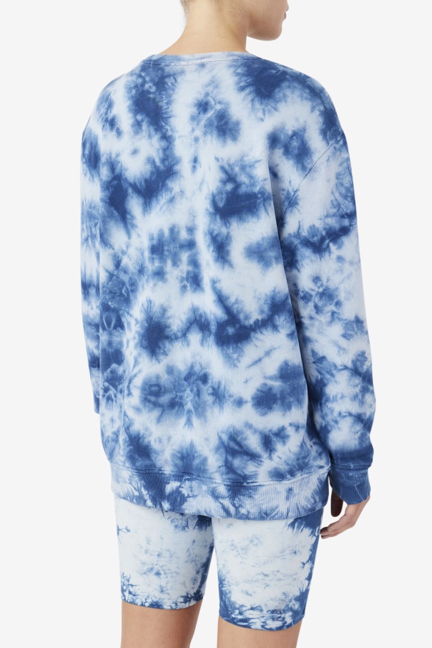 Tripulação Majólica Azul/pedra Fila Uplee