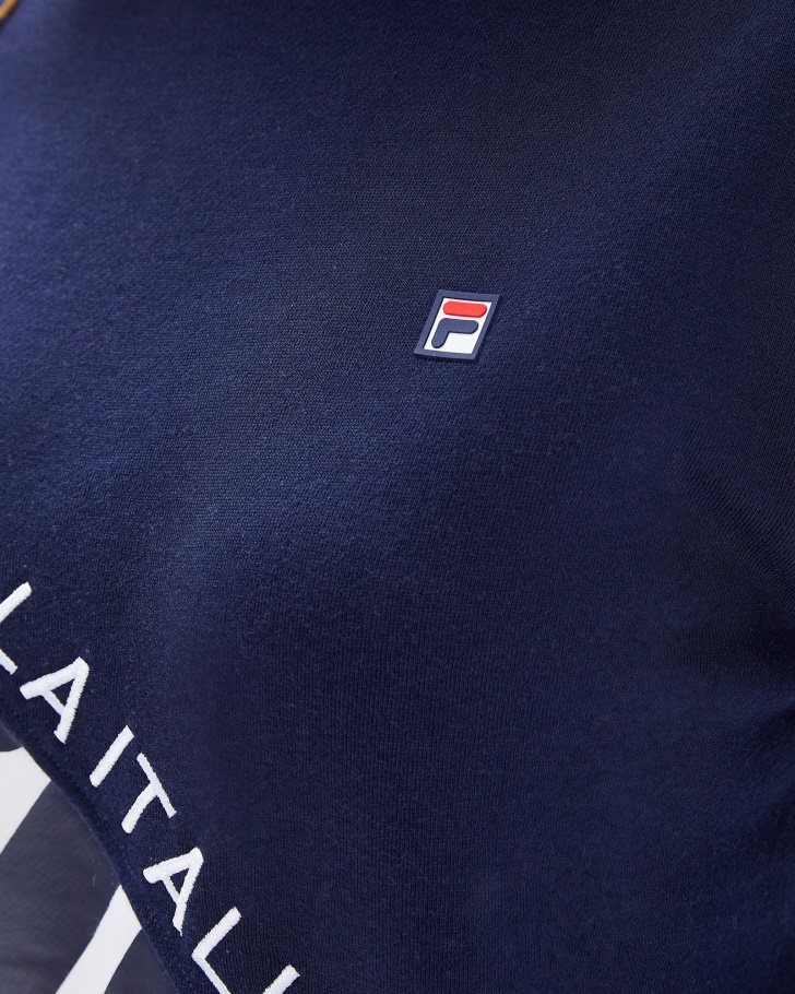 Tripulação Unissex De Mônaco Fila Branca