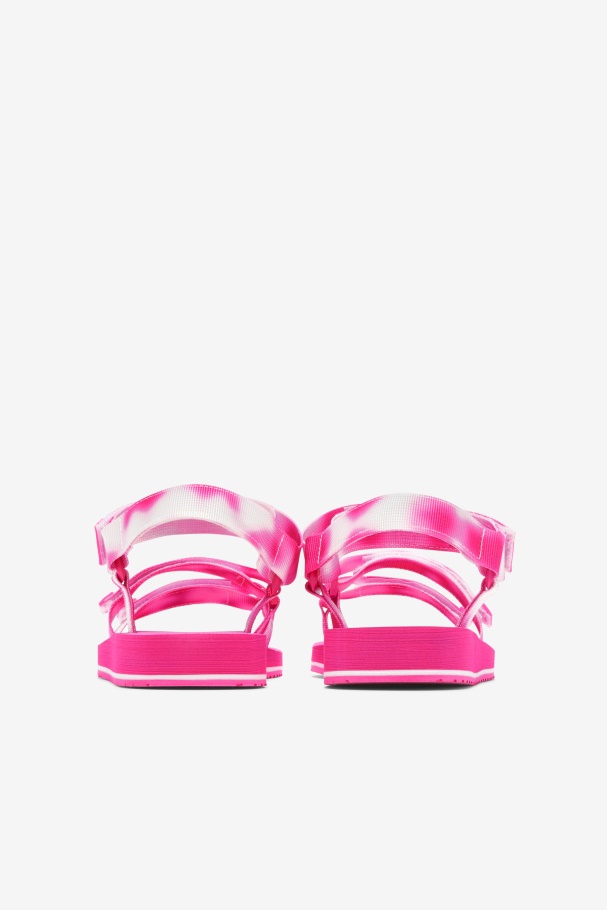 Ts Tie Dye Feminino Multi/rosa Glo/ramo Fila Drifter