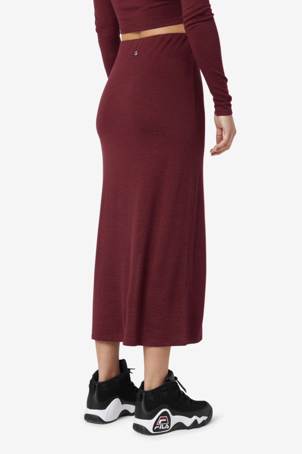 Twill Midi Tawny Port London Row