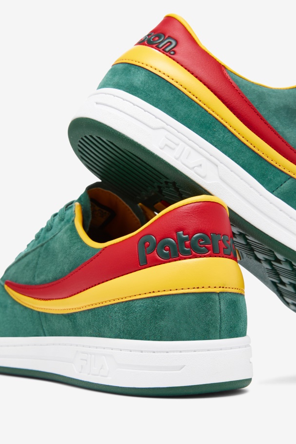Tênis 88 X Paterson Fila Sycamore/mango Mojito/vermelho