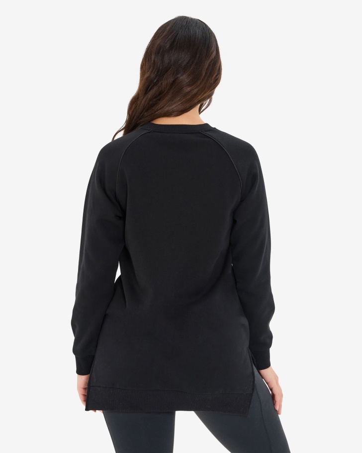 Túnica Feminina Amara Crew Preta Fila