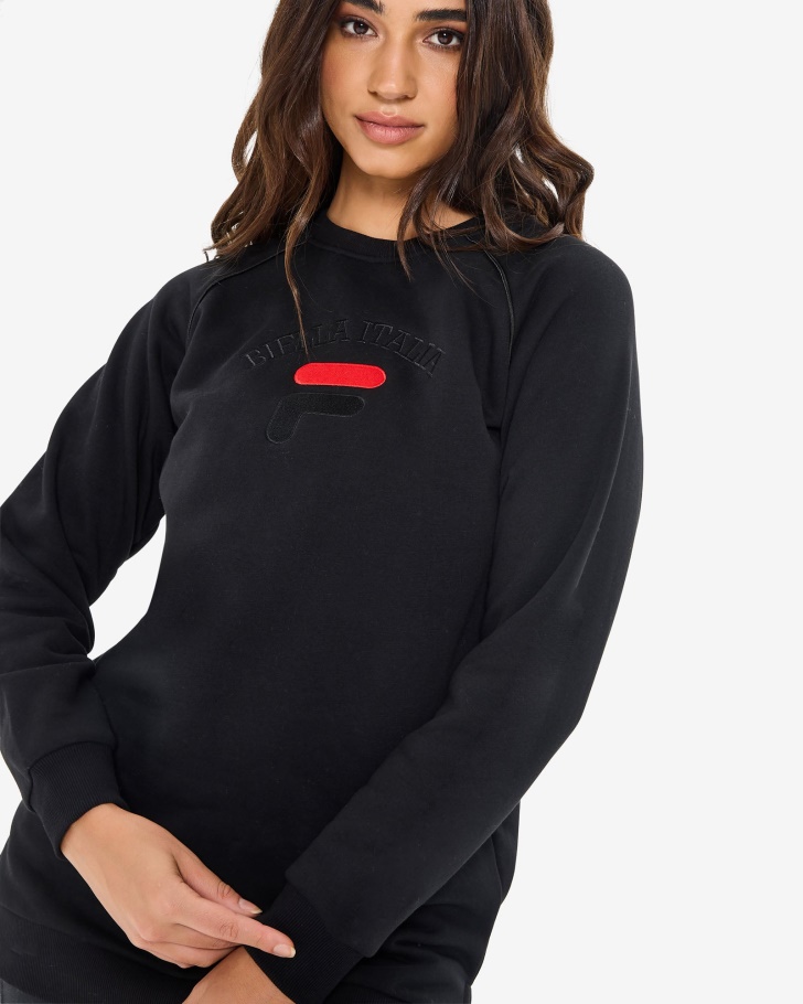 Túnica Feminina Amara Crew Preta Fila