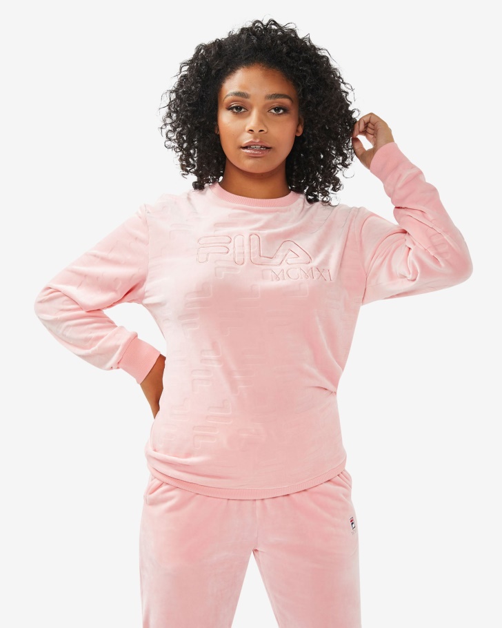 Unissex Aspen Crew Fila Pale Rose