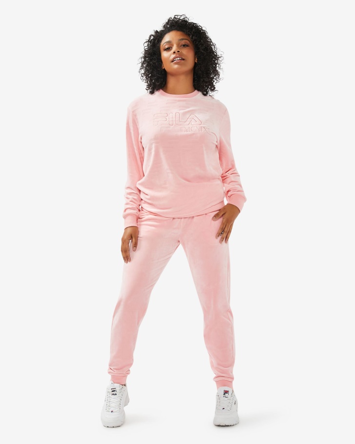 Unissex Aspen Crew Fila Pale Rose