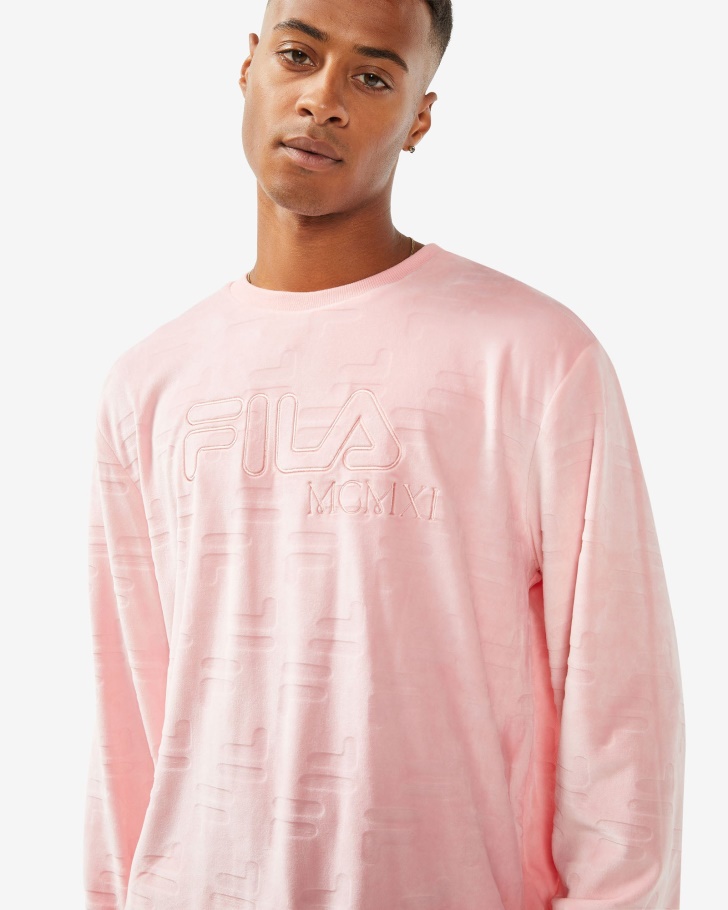 Unissex Aspen Crew Fila Pale Rose
