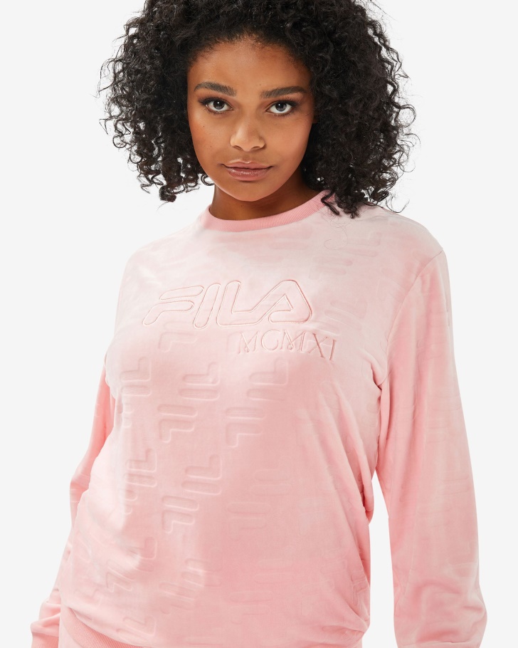 Unissex Aspen Crew Fila Pale Rose