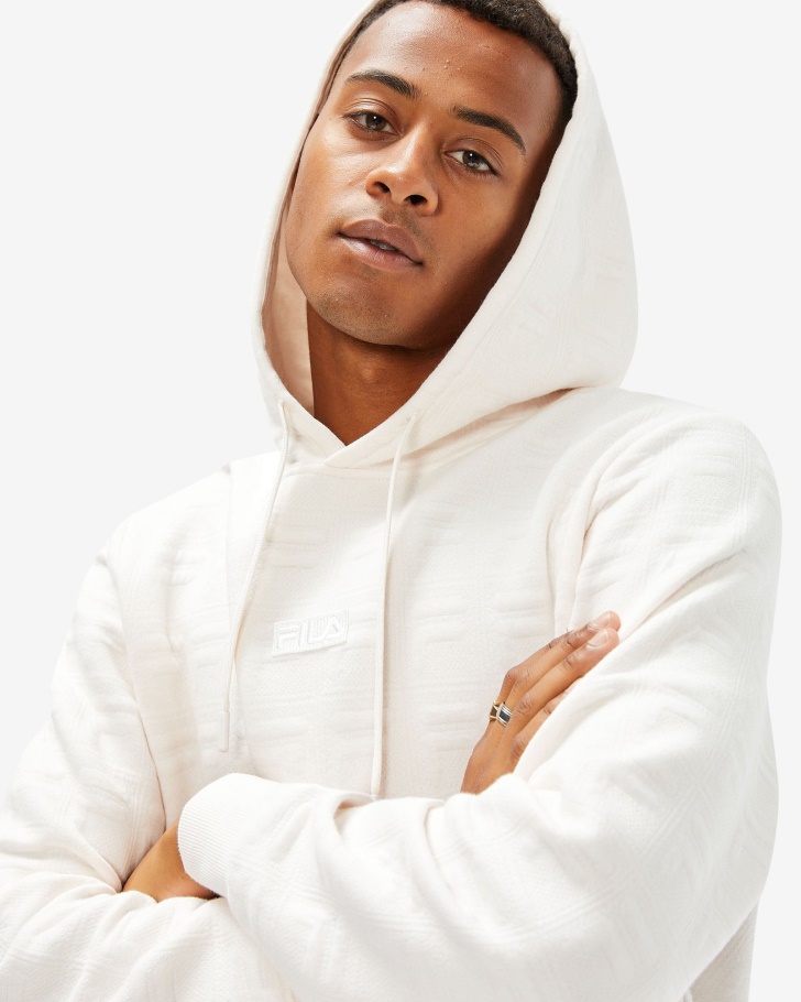 Unissex Echo Hood Creme De Coco Fila