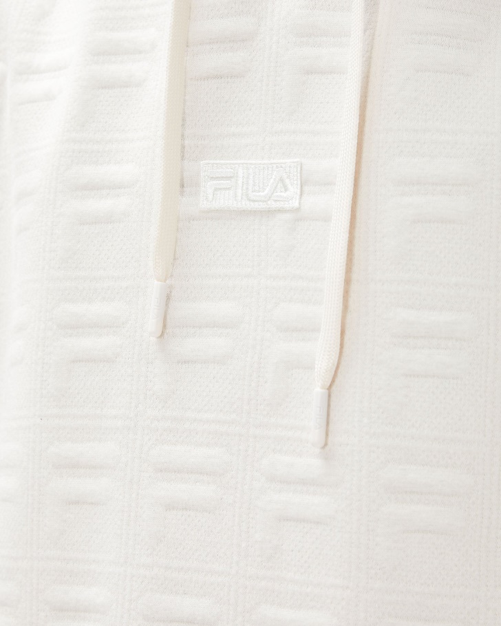 Unissex Echo Hood Creme De Coco Fila