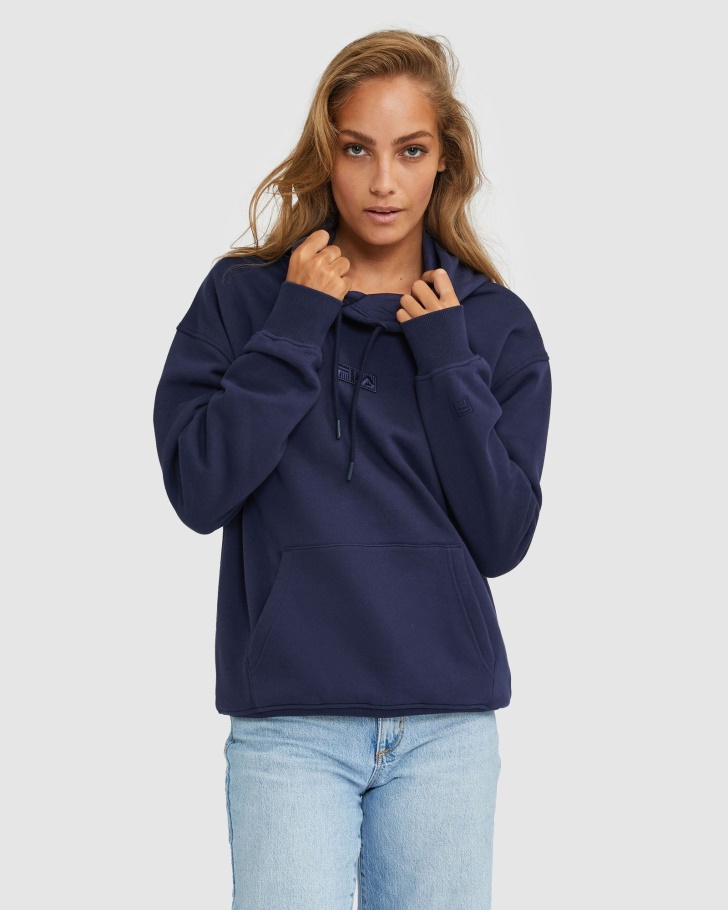 Unissex Urban Classics 2zero Hood Novo Navy Fila