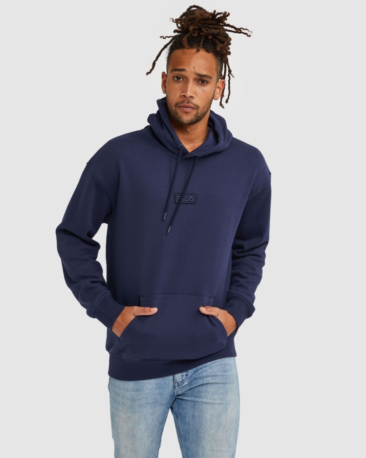 Unissex Urban Classics 2zero Hood Novo Navy Fila