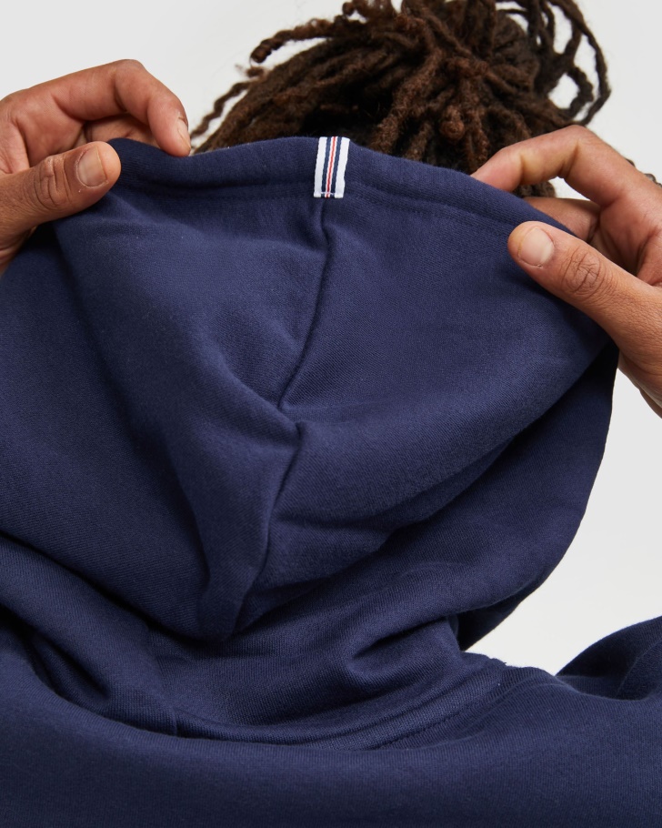 Unissex Urban Classics 2zero Hood Novo Navy Fila