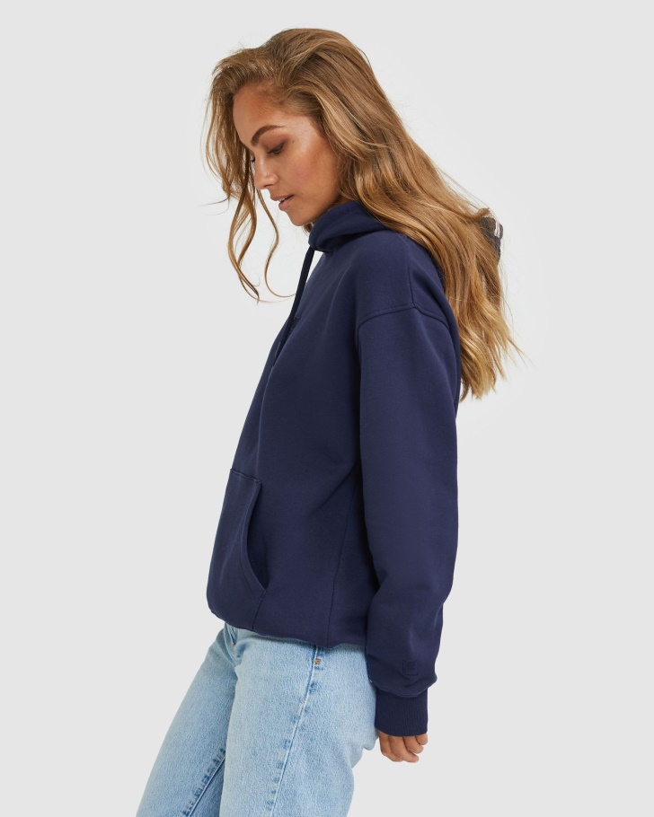 Unissex Urban Classics 2zero Hood Novo Navy Fila