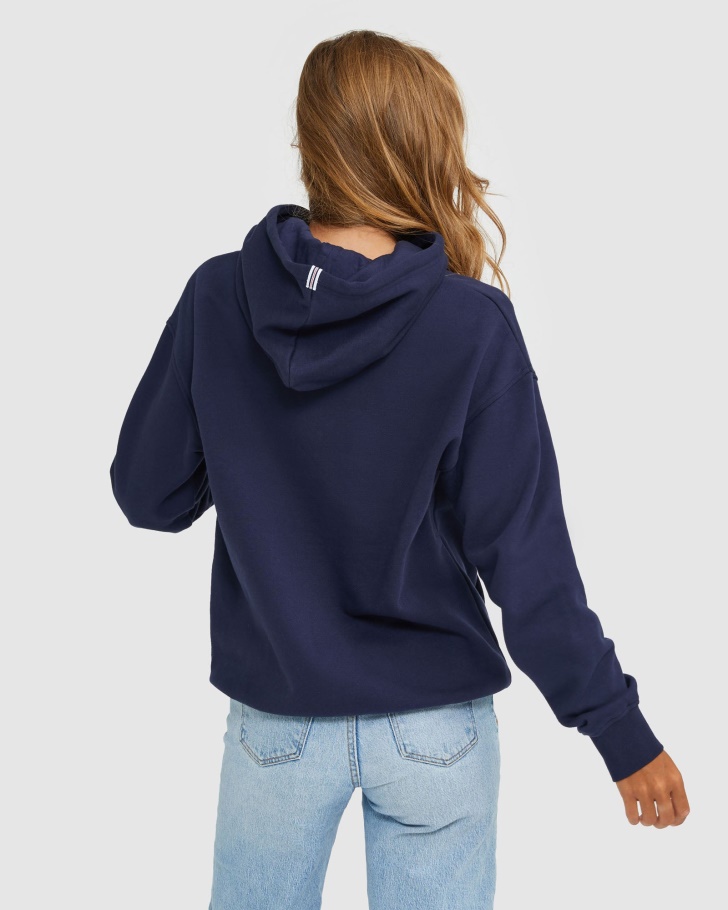 Unissex Urban Classics 2zero Hood Novo Navy Fila