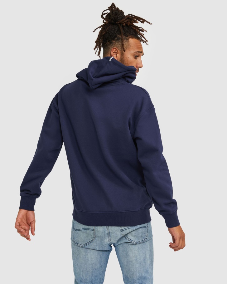 Unissex Urban Classics 2zero Hood Novo Navy Fila