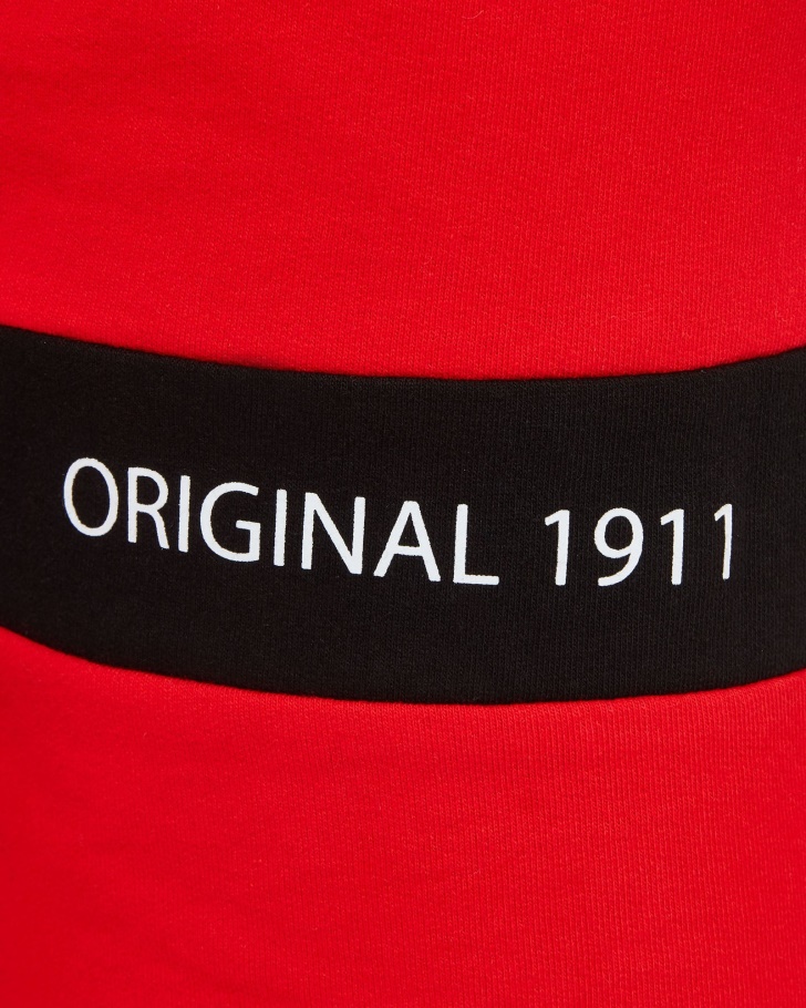 Unissex Verona Curto Fila Vermelho