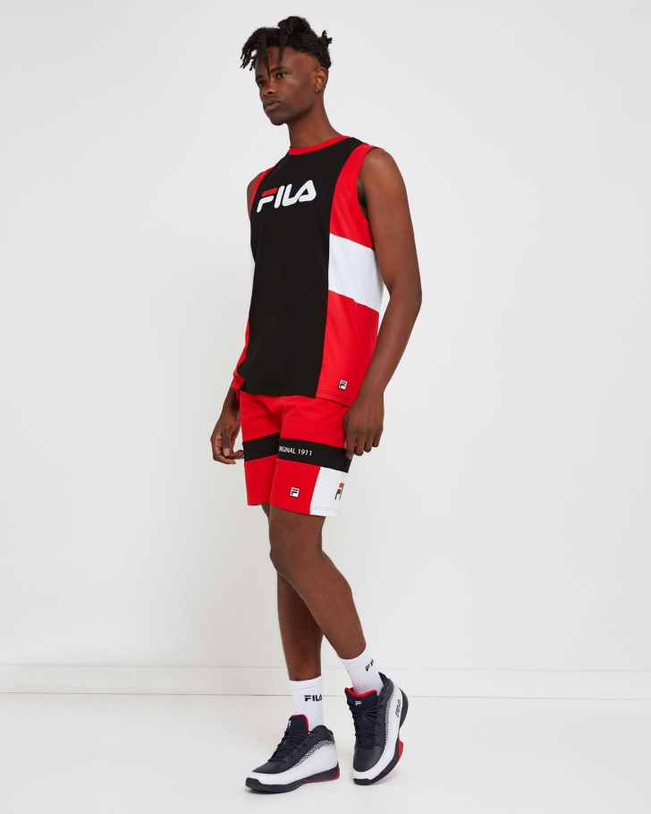 Unissex Verona Curto Fila Vermelho