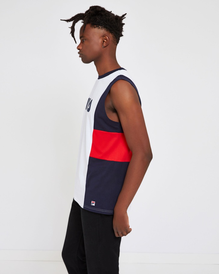 Unissex Verona Tanque Fila Branco