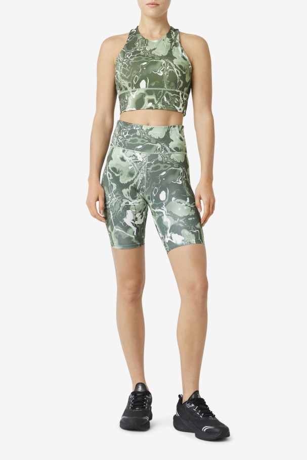 Uplift Sutiã Esportivo Gola Alta Fila Manjericão Mármore