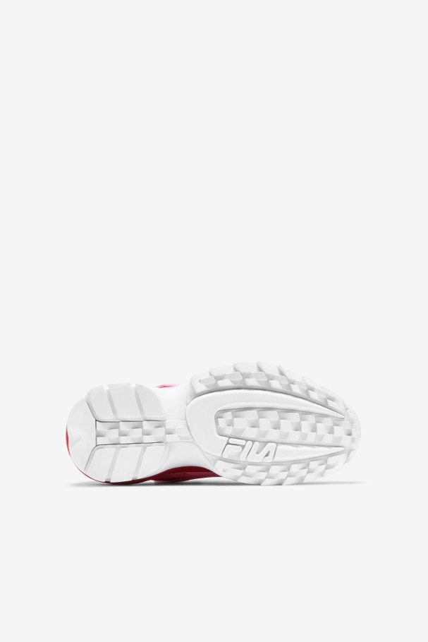 Vermelho/rosa/amarelo Fila Grande Disruptor Infantil 2 Exp