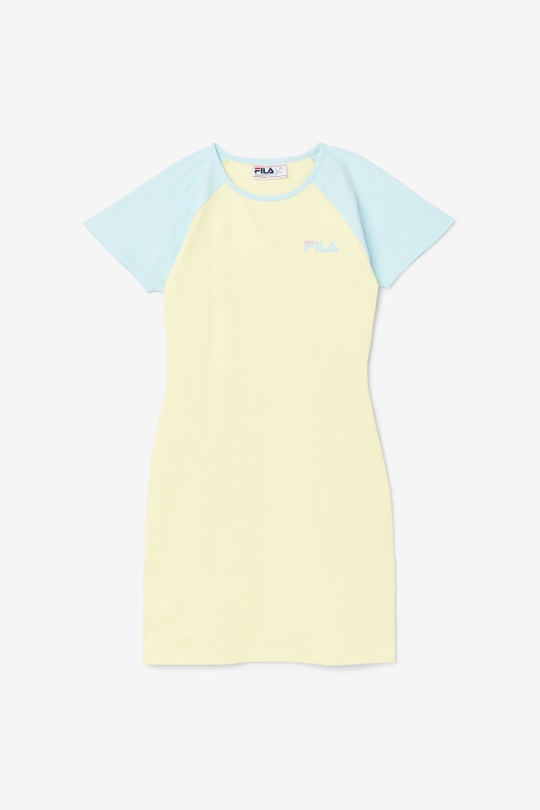 Vestido Kyra Fila Concurso Amarelo