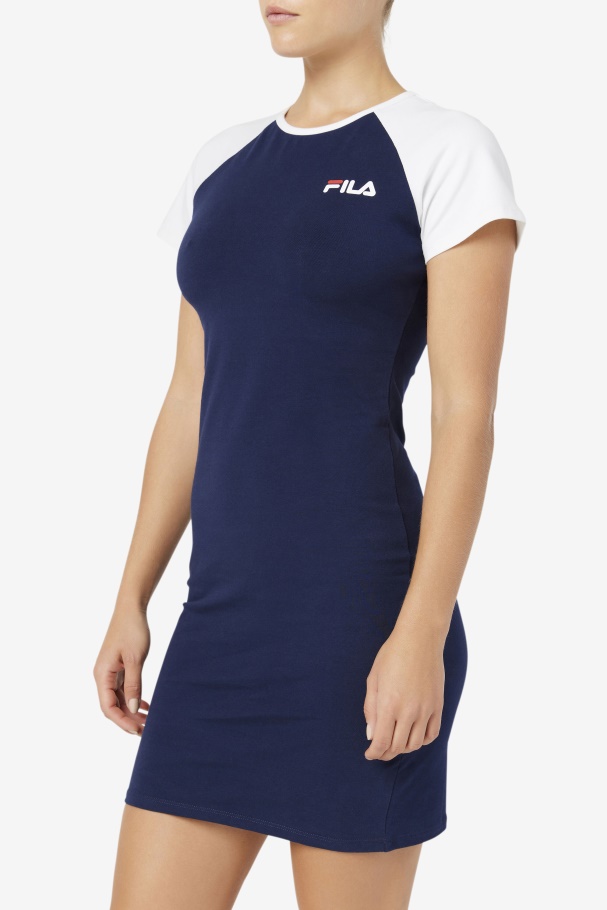 Vestido Kyra Fila Marinho