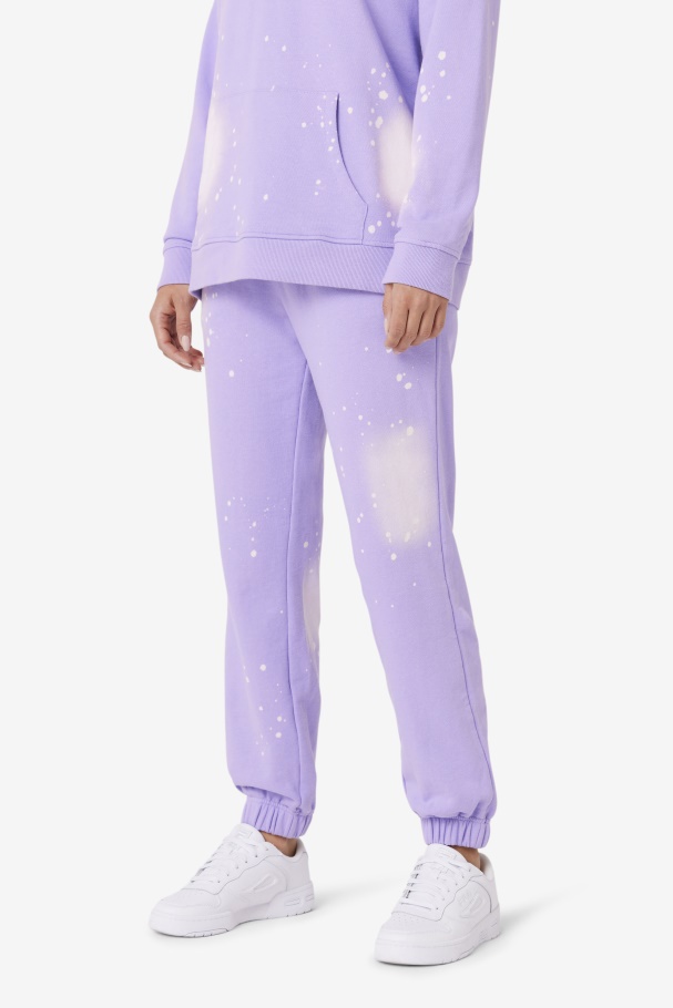 Viola Tie Dye Fila Raleigh Tie Dye Jogger