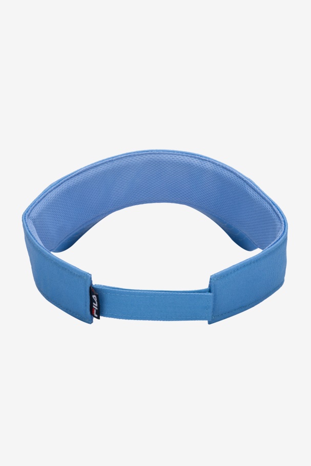 Viseira Bordada Azul Centáurea Fila