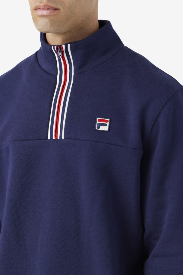 Weston Half Zip Navy Fila