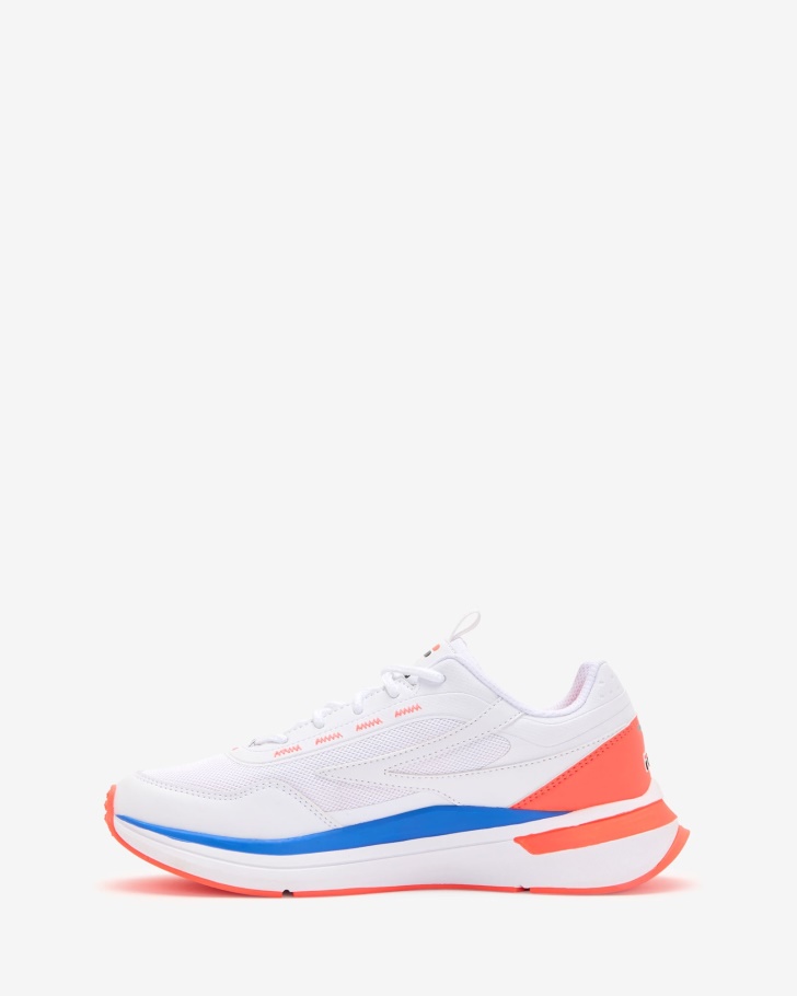 Zagari Feminino Branco/fierycoral/nebulblue Fila