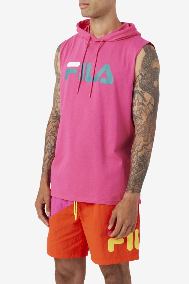 Zany Moletom Sem Manga Roxo/amarelo/marinho Fila