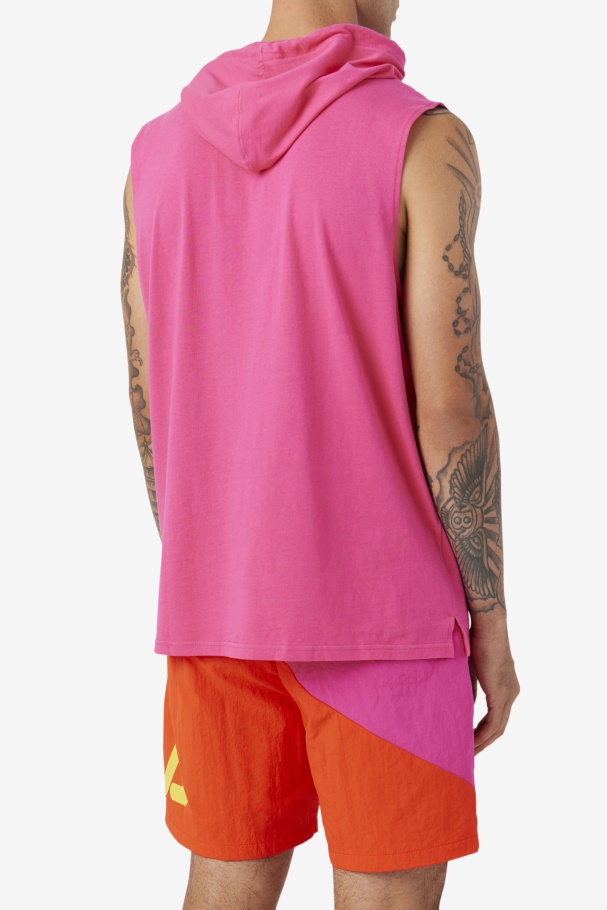 Zany Moletom Sem Manga Roxo/amarelo/marinho Fila