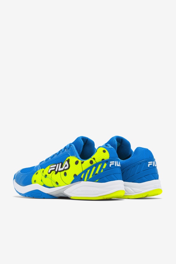 Zona De Vôlei Fila Masculino Azul/branco/amarelo