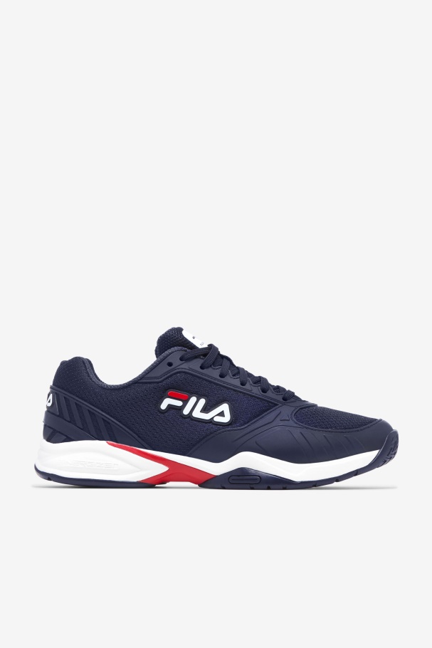 Zona De Vôlei Masculino Marinho/vermelho/branco Fila