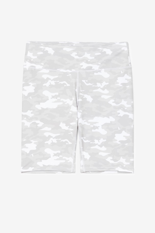 Fila White Forza 8" Bike Short